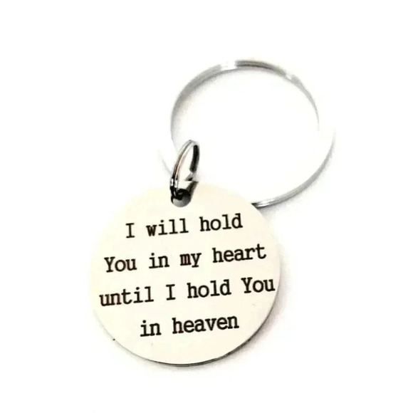 I will hold you in my Heart .... Keychain - Picture 1 of 1